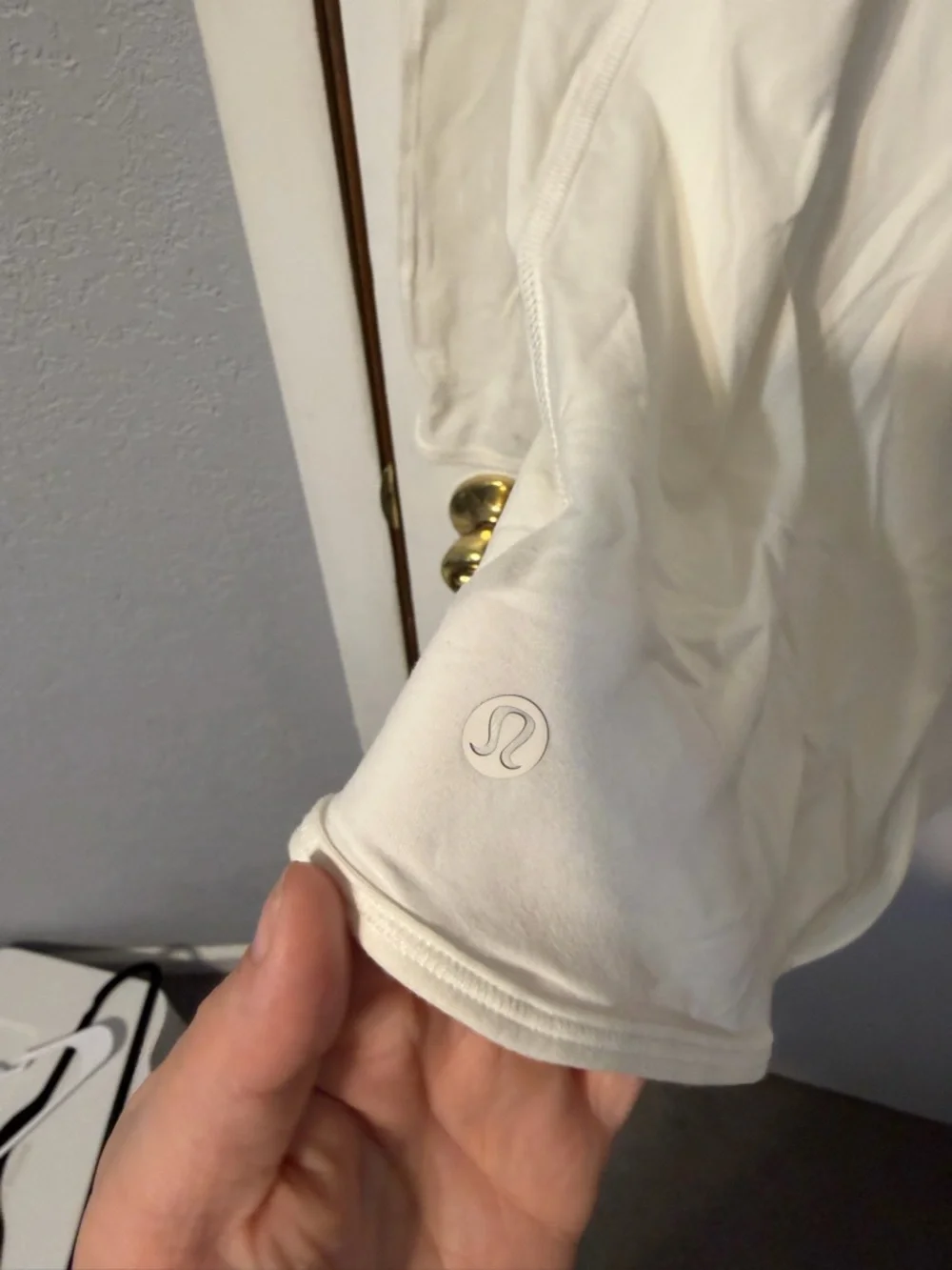 lululemon athletica Long Sleeve Tee in White - Picture 3 of 3